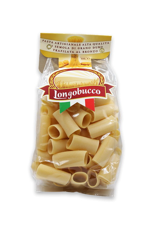  Pasta Artigianale Trafilata al Bronzo-Paccheri-500gr